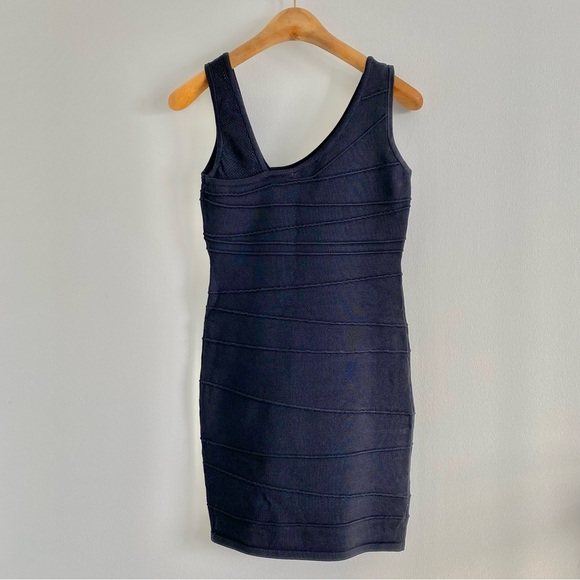 Romeo & Juliet Couture Black Bodycon Mini Dress Size Medium - Picture 5 of 6